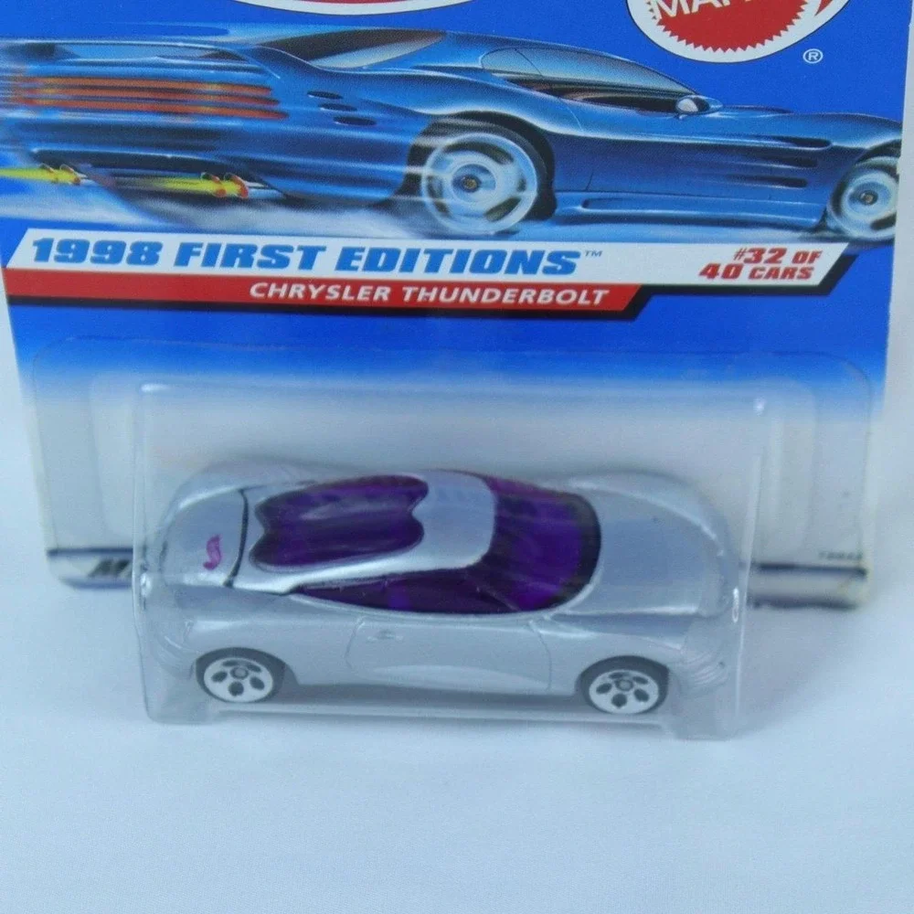 Hot Wheels Silver Chrysler Thunderbolt‎ Toy Car - NEW